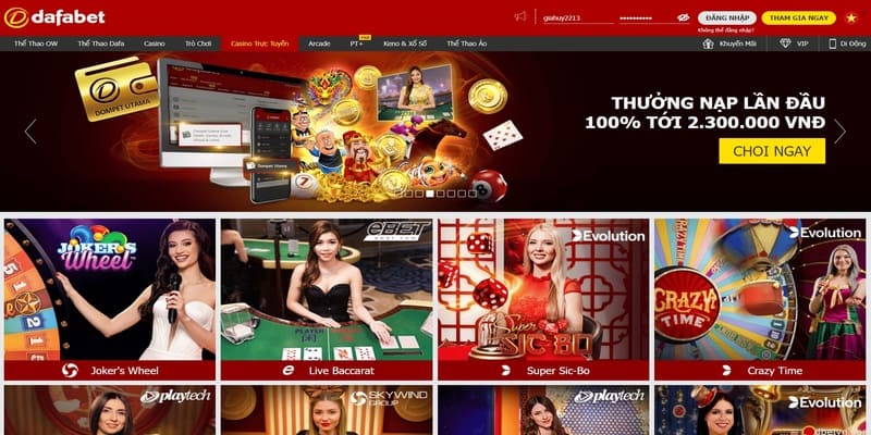 Giới thiệu Dafabet Casino